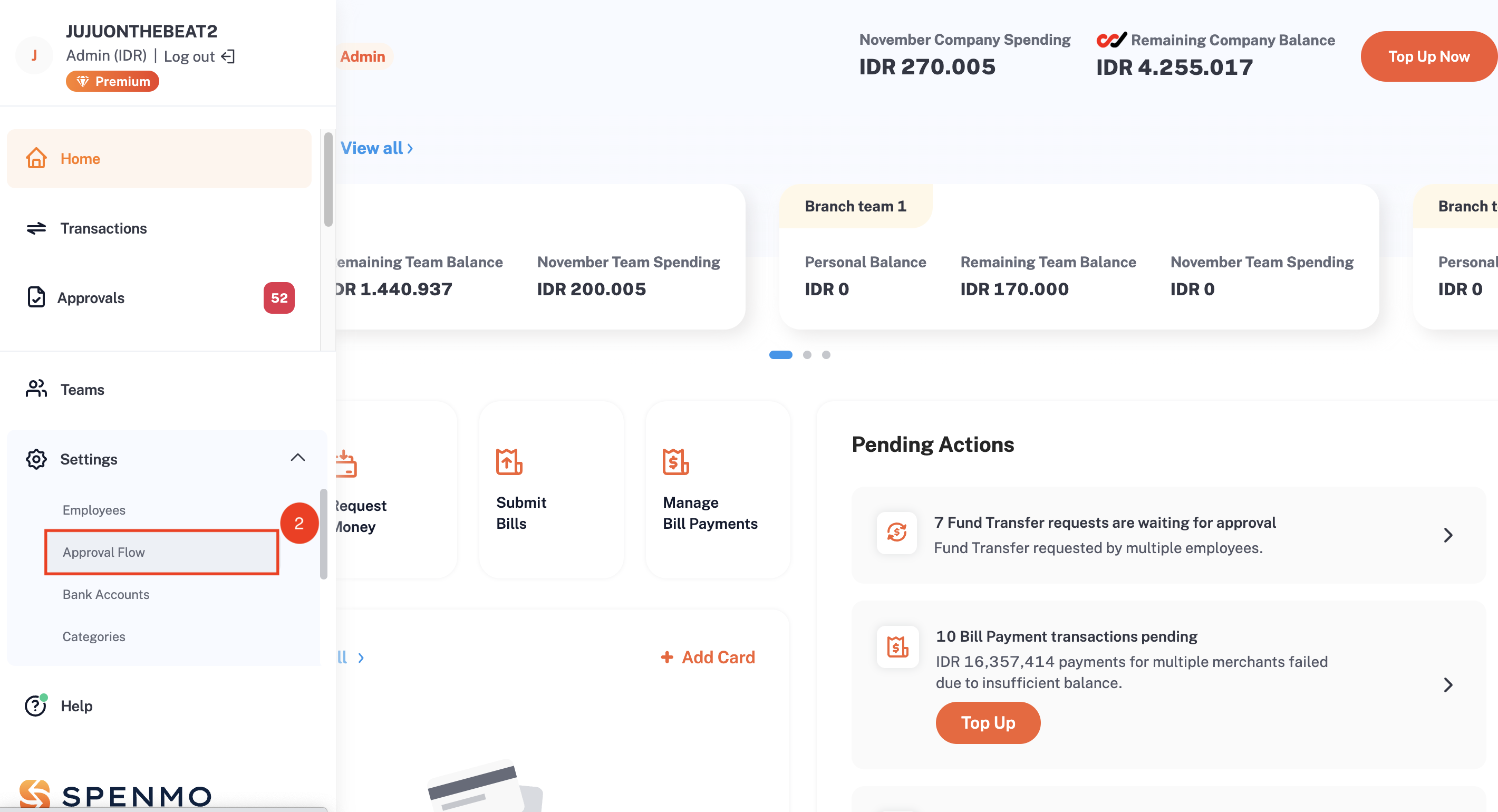 Re-design of the incoming invoice approval at METRONOM