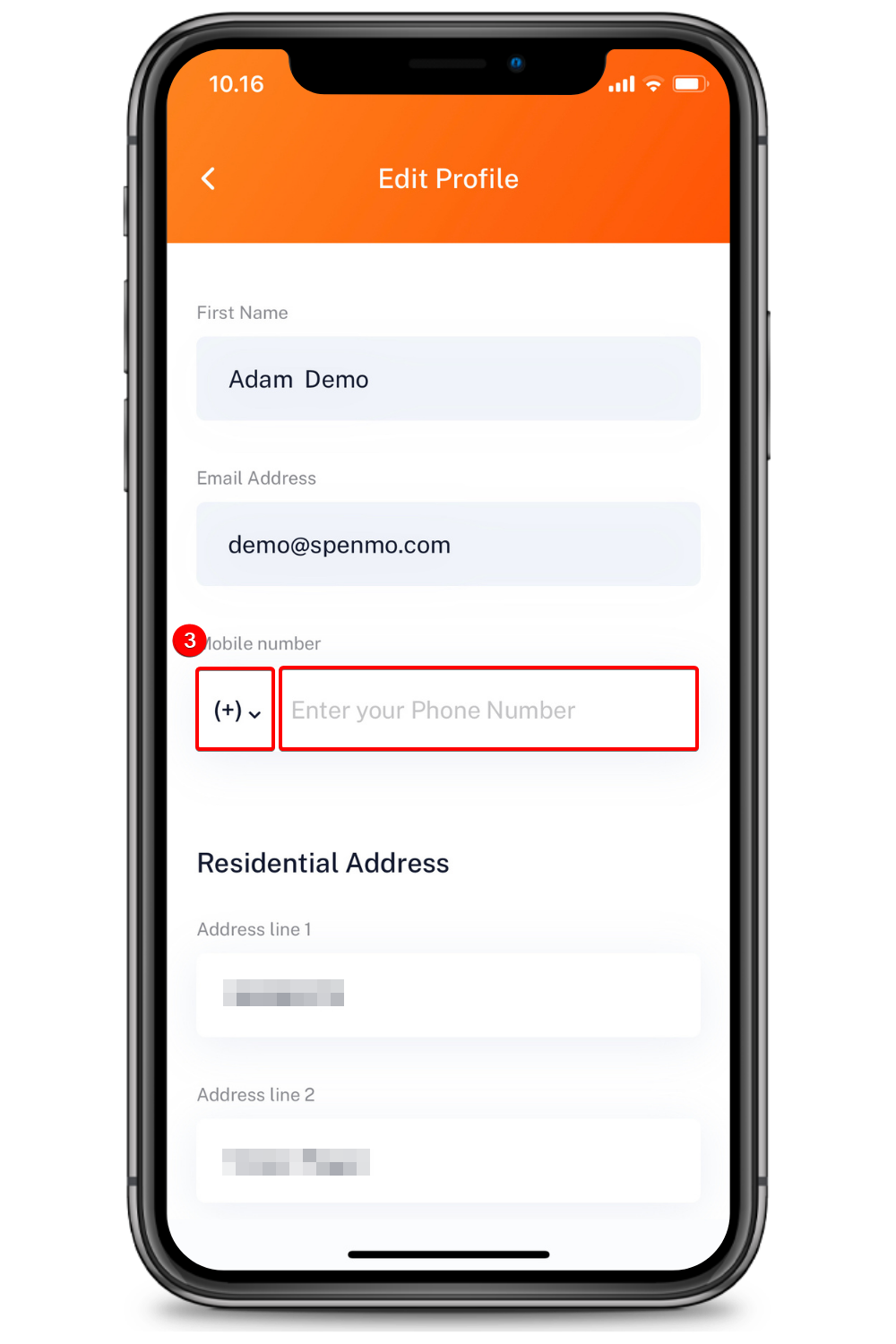 how-to-update-mobile-number-and-address-in-app-spenmo